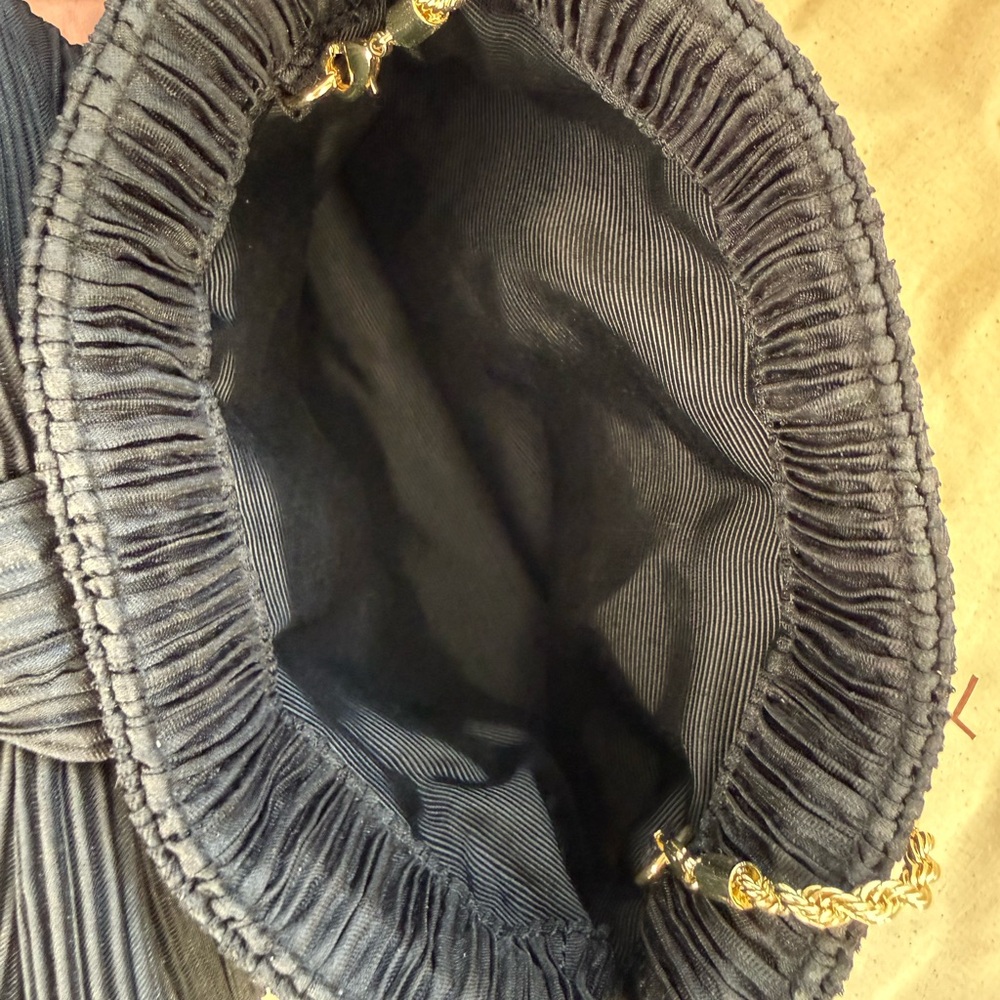 Loeffler Randall Rayne Black Bow Clutch - Picture 3 of 4